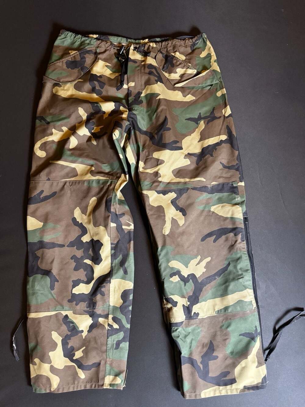 US Military ECWCS Gen 2 Woodland Camo Gore-Tex Trousers Cold Weather Pants